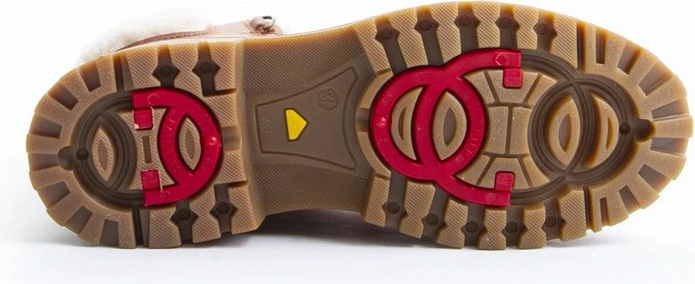 Cognac Lace Up Oc Sole