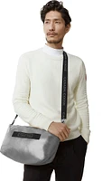 Crofton Puffer Black Disc Boulder Grey