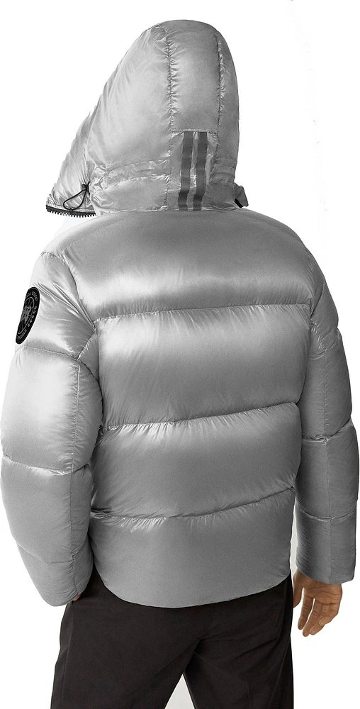 Crofton Puffer Black Disc Boulder Grey