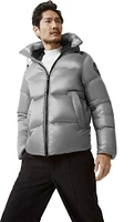 Crofton Puffer Black Disc Boulder Grey
