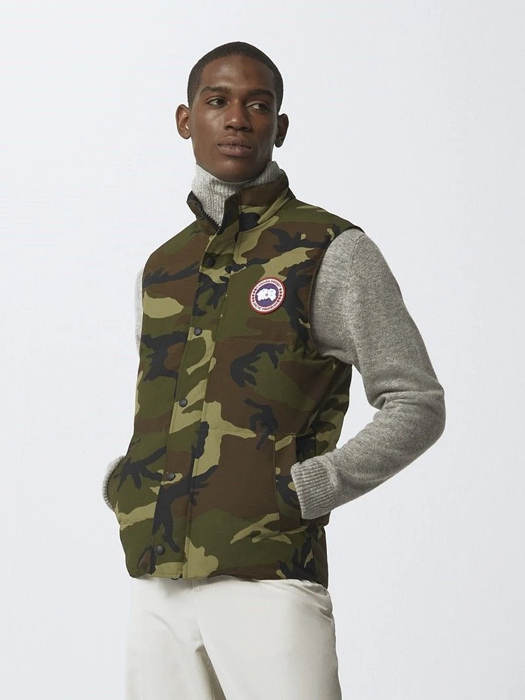 Garson Vest Print