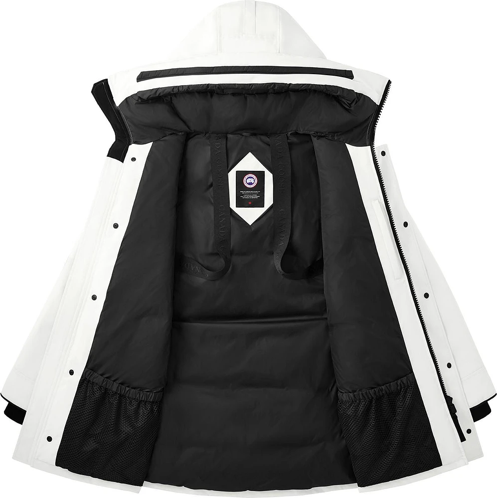 Langford Parka CR Black Disc North Star White