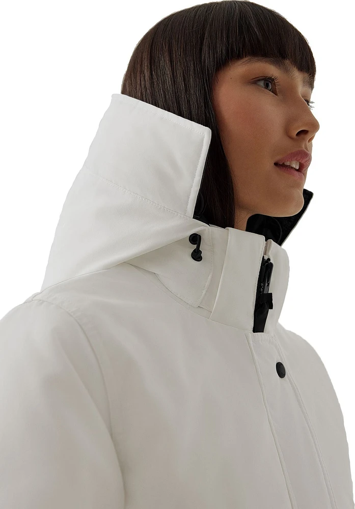 Trillium Parka CR Black Label North Star White