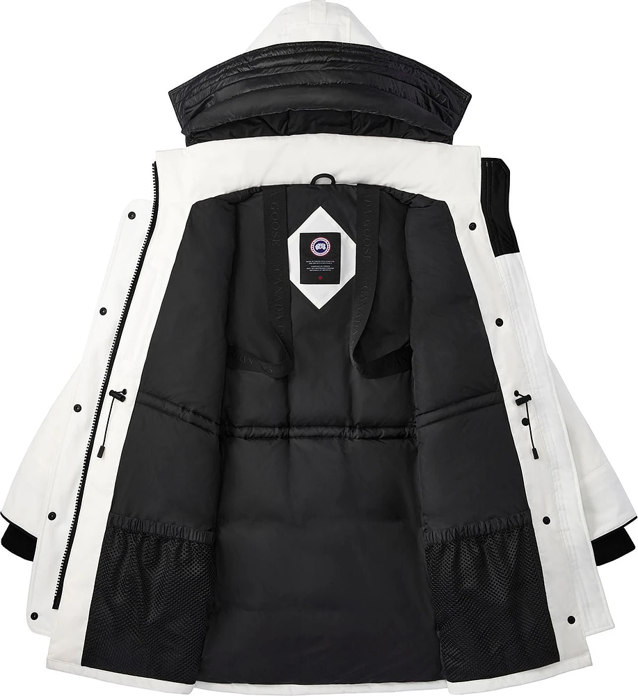 Trillium Parka CR Black Label North Star White