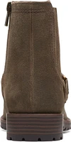 Aspra Buckle Dark Olive Suede