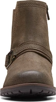 Aspra Buckle Dark Olive Suede