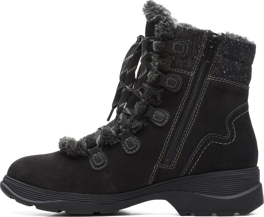 Aveleigh Zip Wool Lined Waterproof Black