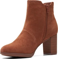 Bayla Rose Tan Suede
