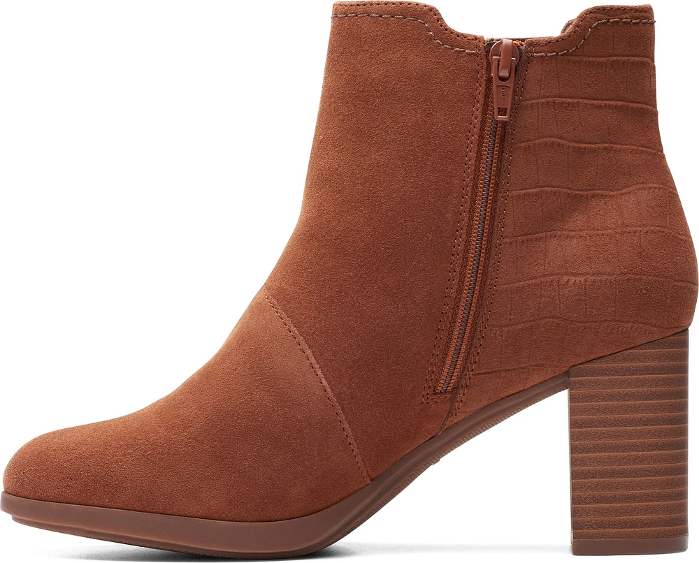 Bayla Rose Tan Suede