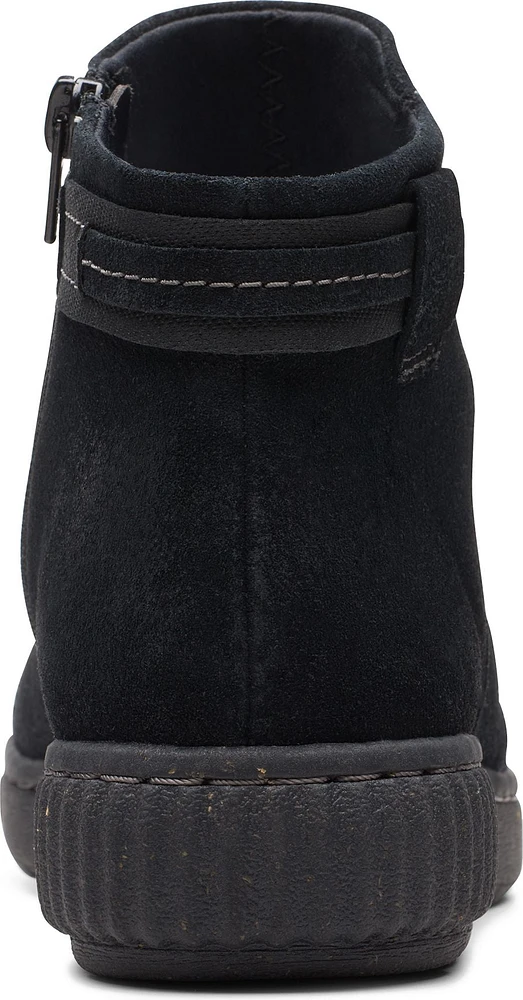 Caroline Derby Black Suede