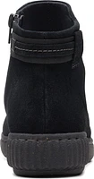 Caroline Derby Black Suede
