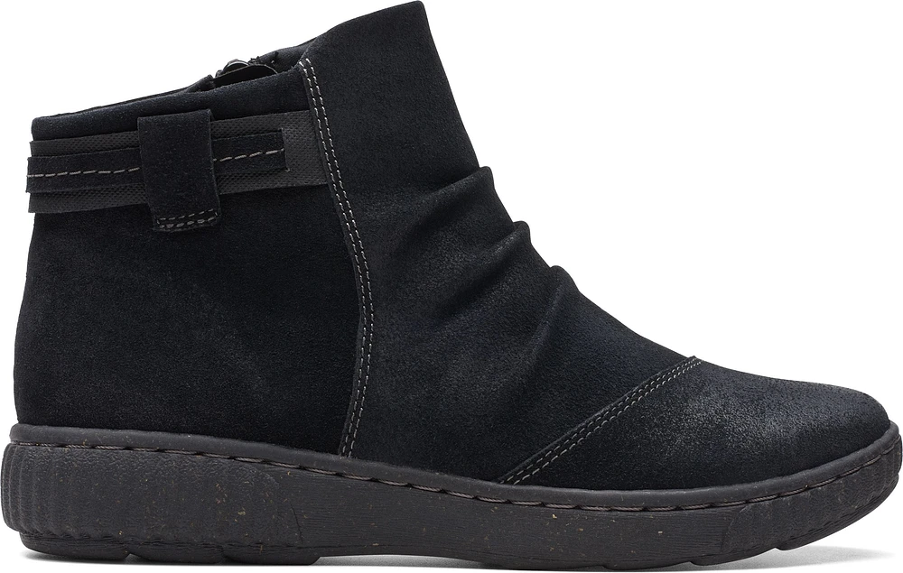 Caroline Derby Black Suede