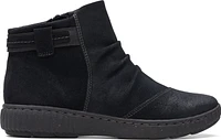 Caroline Derby Black Suede