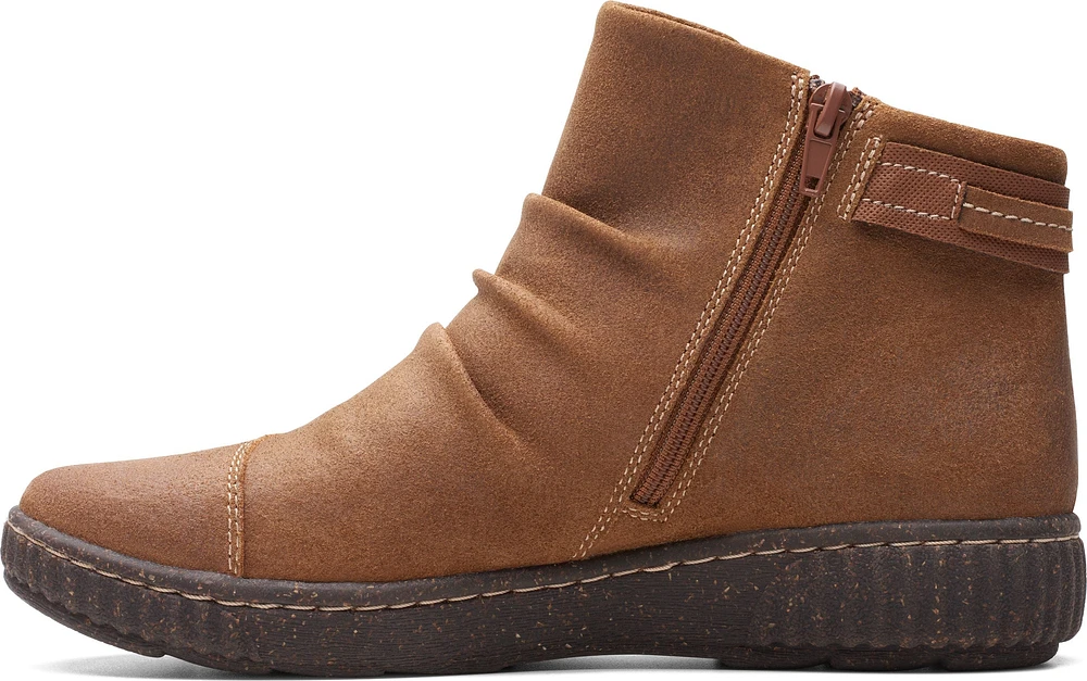 Caroline Derby Dark Tan Suede