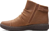 Caroline Derby Dark Tan Suede