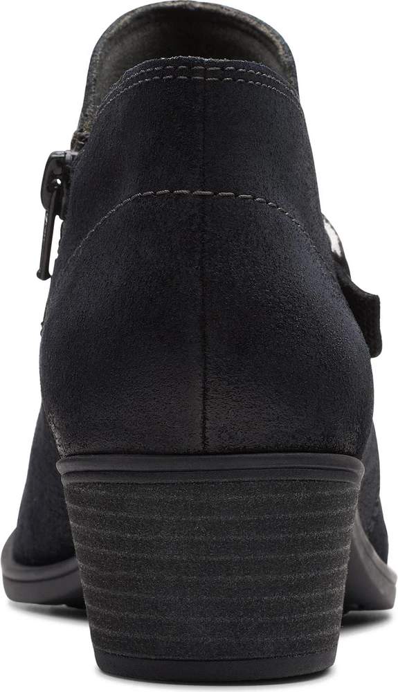 Charlten Bay Black Suede