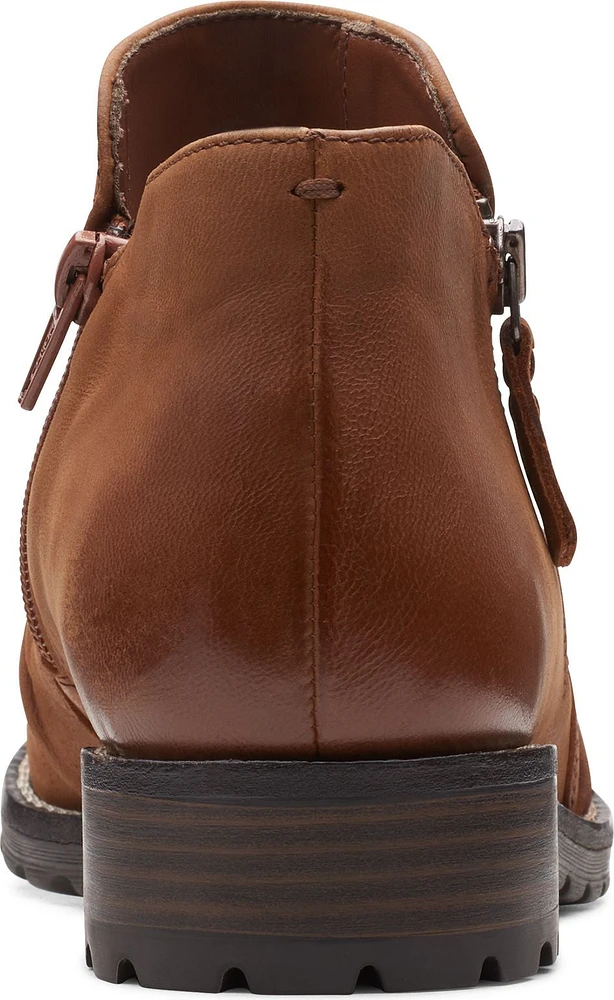 Clarkwell Zip Dark Tan