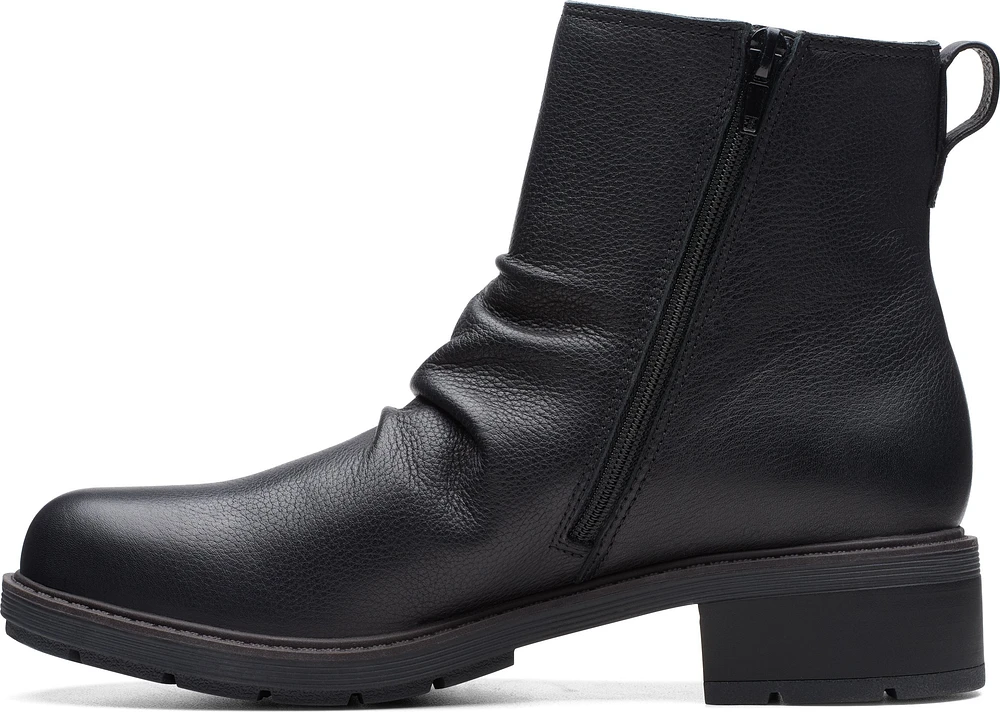 Hearth Rose Black Leather