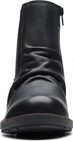 Hearth Rose Black Leather