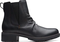 Hearth Rose Black Leather