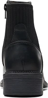 Maye Palm Black Leather