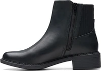 Maye Palm Black Leather