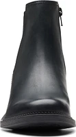 Maye Palm Black Leather