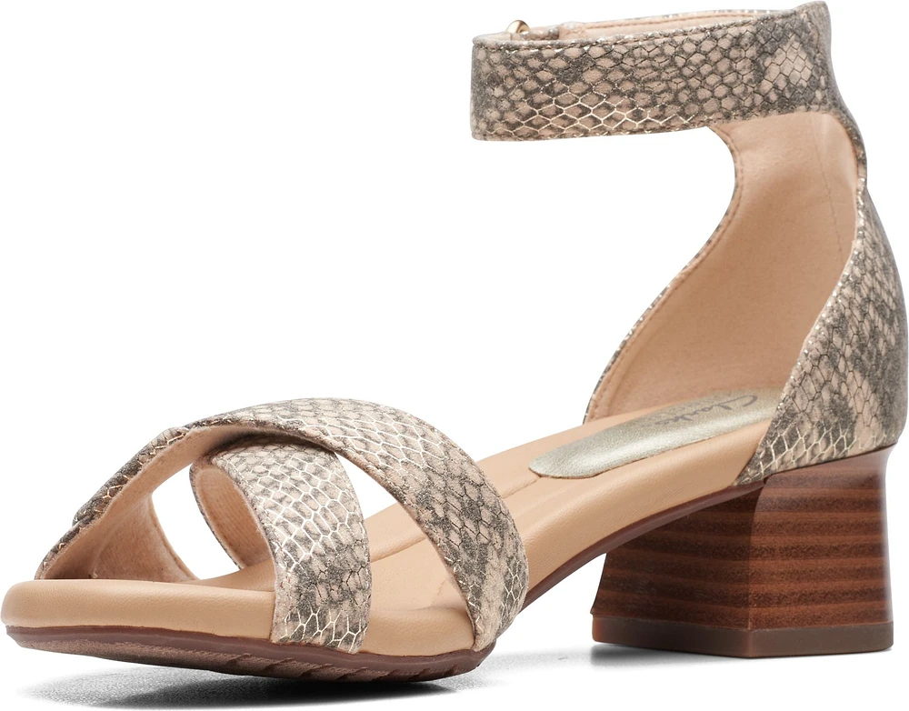 Desirae Lily Beige Metallic