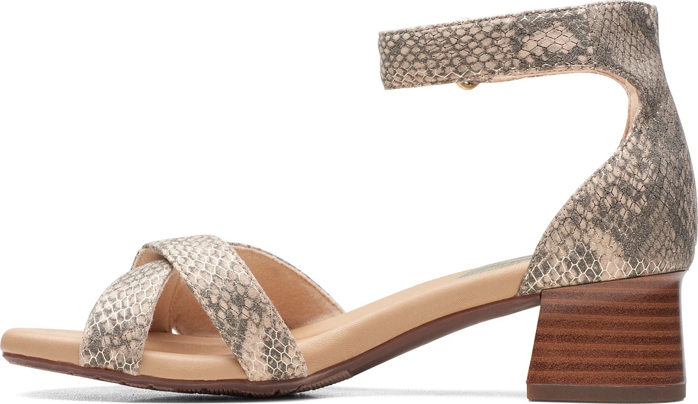 Desirae Lily Beige Metallic