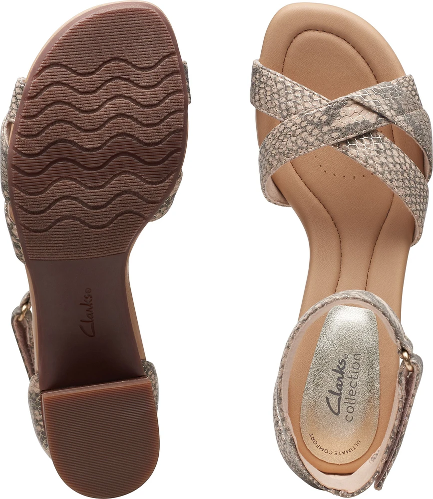 Desirae Lily Beige Metallic