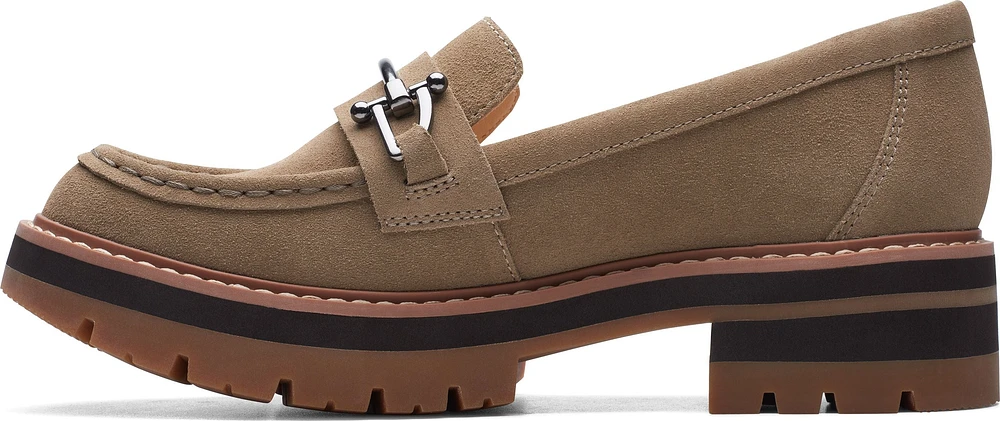 Orianna Bit Dark Sand Suede