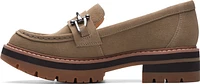 Orianna Bit Dark Sand Suede