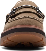 Orianna Bit Dark Sand Suede