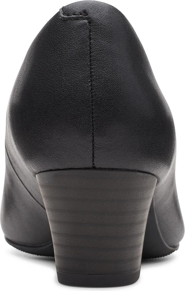 Teresa Step Black Leather