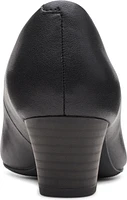 Teresa Step Black Leather