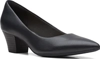Teresa Step Black Leather