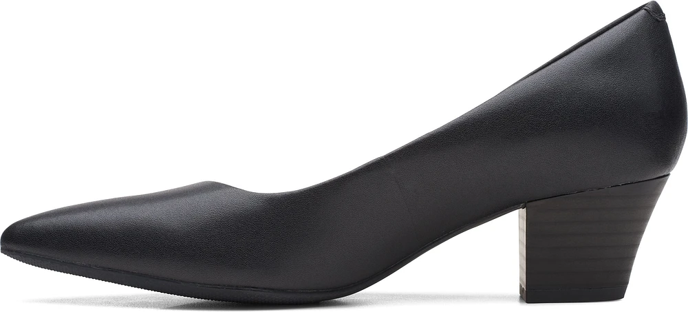 Teresa Step Black Leather