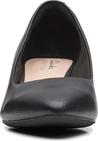 Teresa Step Black Leather