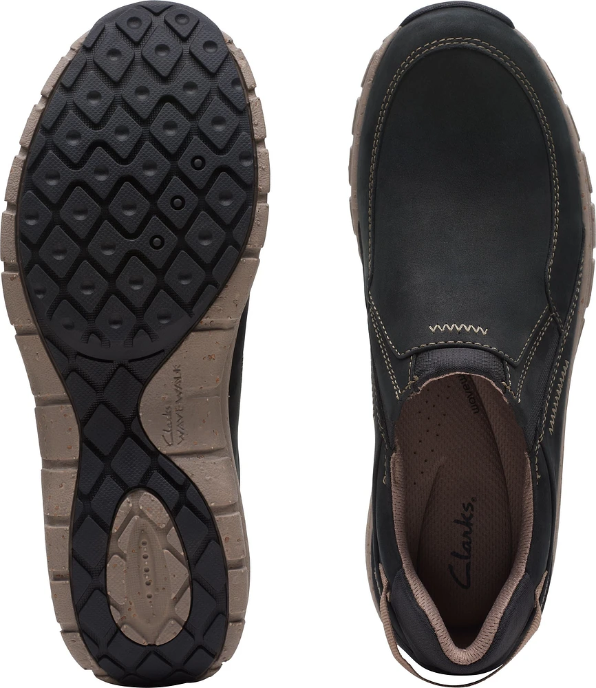Wave Plateau Black Nubuck