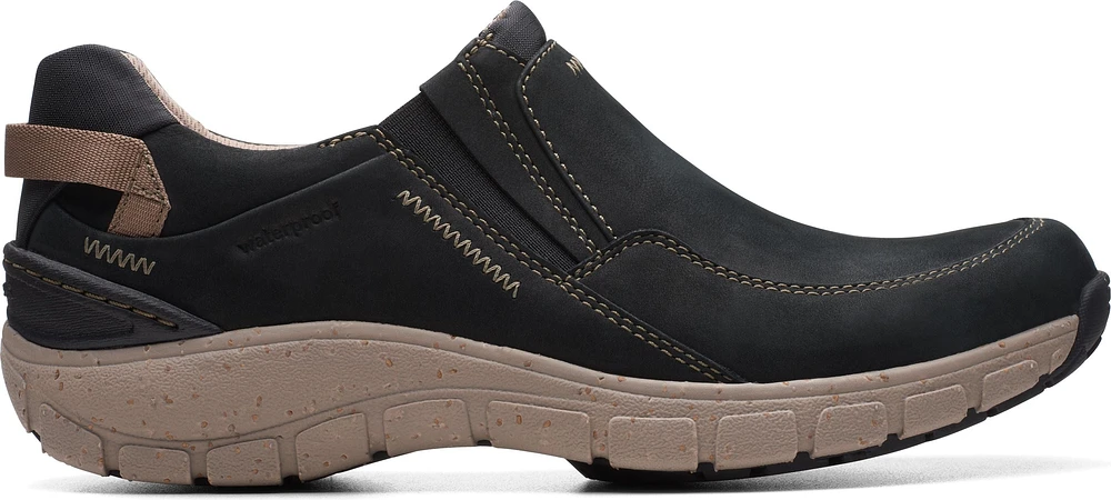 Wave Plateau Black Nubuck