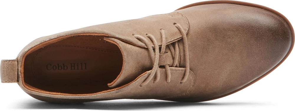 Kai Lace Up Boot Taupe
