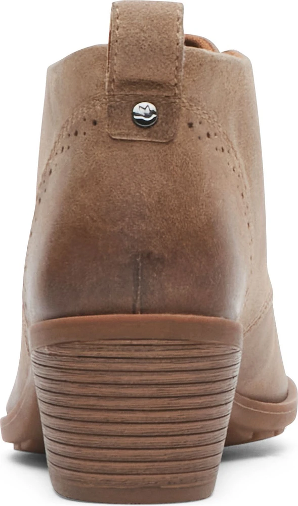 Kai Lace Up Boot Taupe