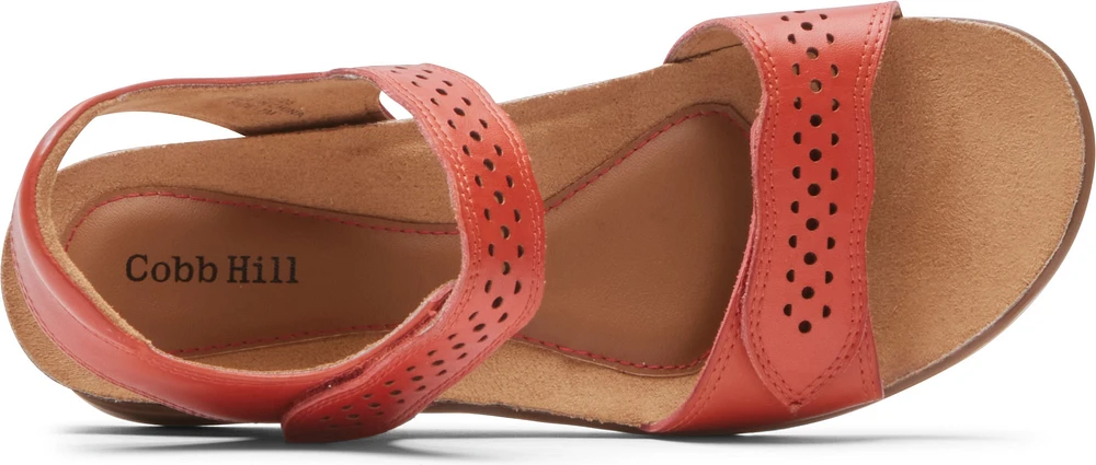 May Wave Strap Red Ochre