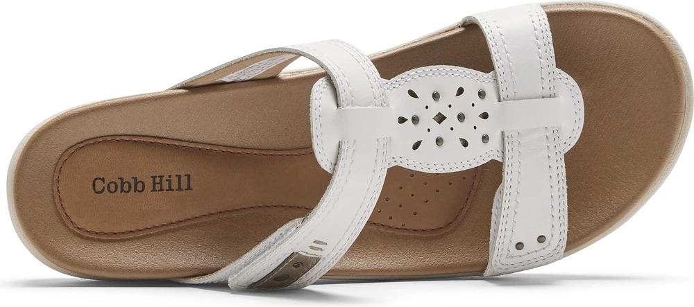 Ruby Perf Slide White/Pewter