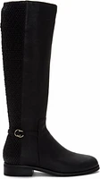 Isabell Stretch Boot Black