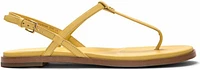 Flora Thong Sunset Gold Leather Yellow