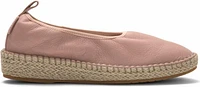 Cloudfeel Espadrille Mahogony Rose Leather Natural Pink