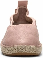 Cloudfeel Espadrille Mahogony Rose Leather Natural Pink
