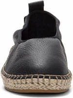 Cloudfeel Espradrille Leather Natural Black