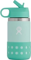 12oz Kids Wide Mouth Straw Lid & Boot Paradise/Island